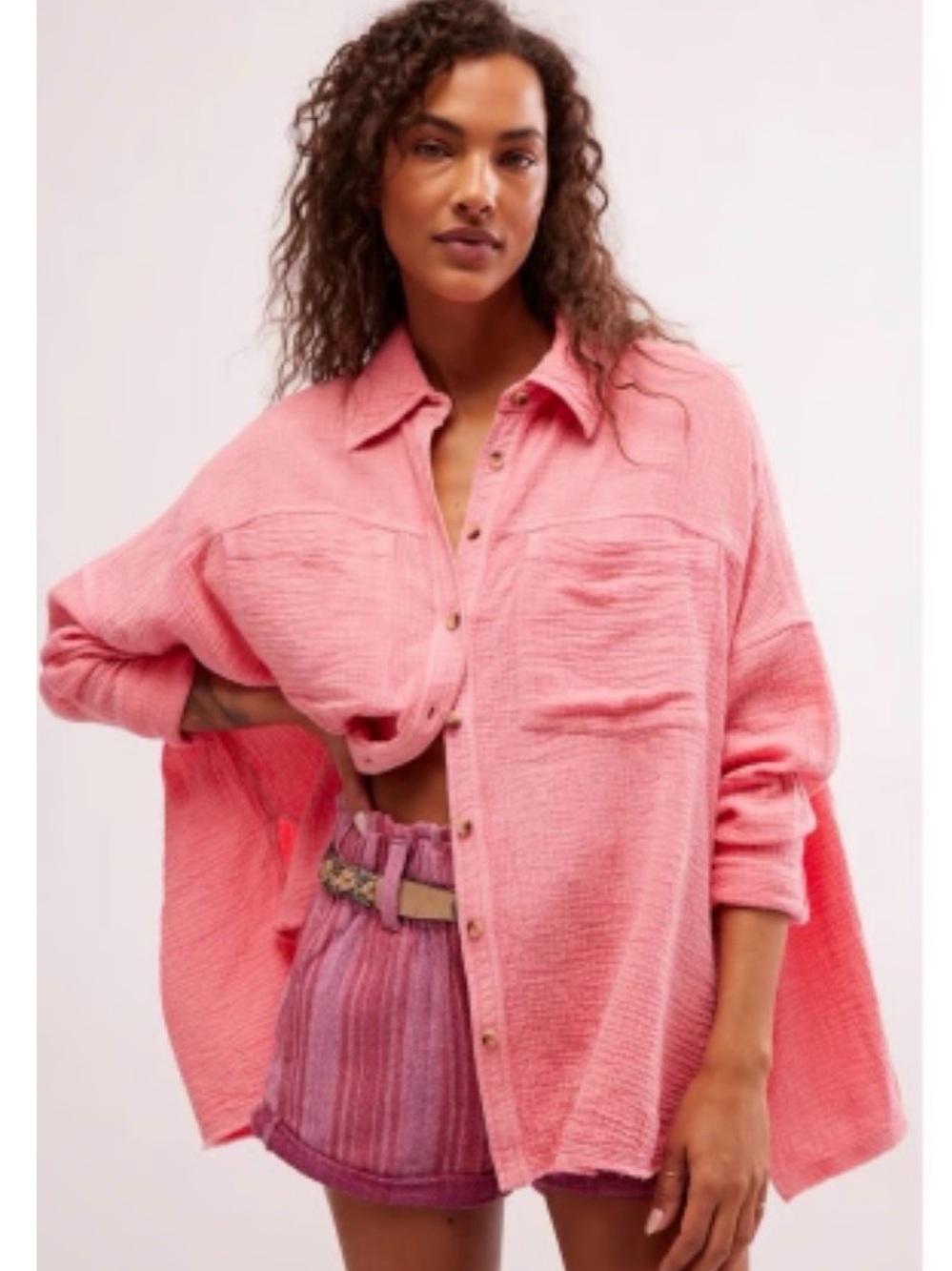 We The Free Cardiff Oversized Button-Down
